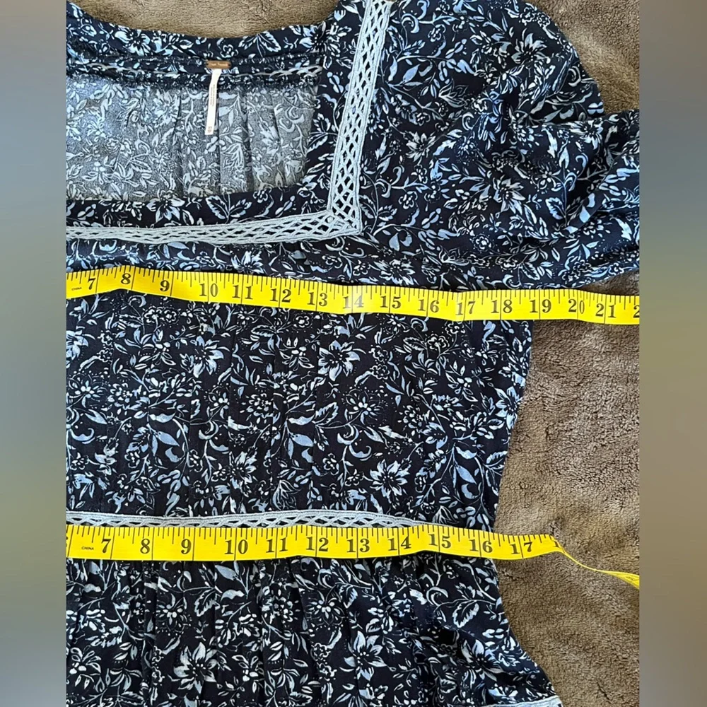 Free People Talk About It Tunic Top size XS - Picture 8 of 10